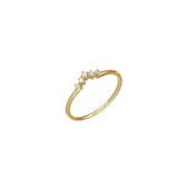 Anello Diadema Zirconi Argento 925