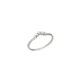 Anello Diadema Zirconi Argento 925