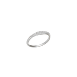 Anello Bold Pavè Argento 925