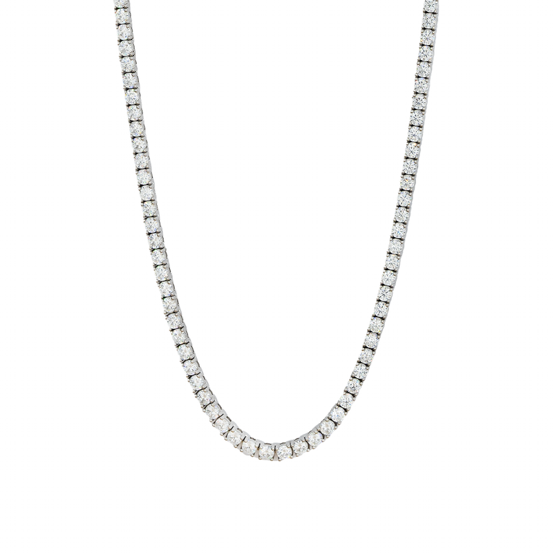 925 Silver Tennis Necklace
