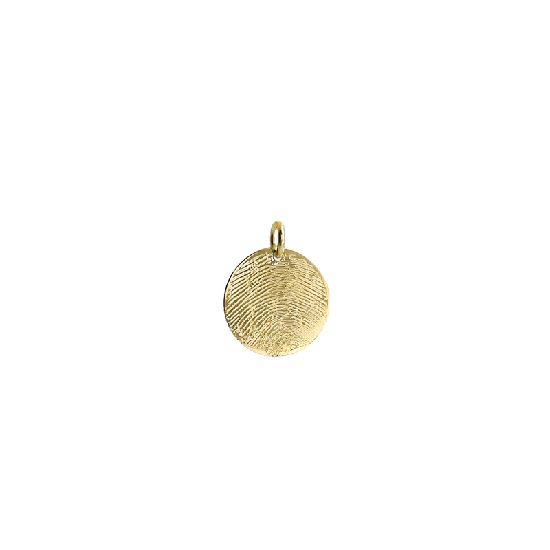Ciondolo Dot Medio Impronta oro 9kt/18kt