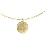 Collana Dot con Impronta o doppia Impronta in Argento 925 - Laei Shop