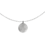 Collana Dot con Impronta o doppia Impronta in Argento 925 - Laei Shop