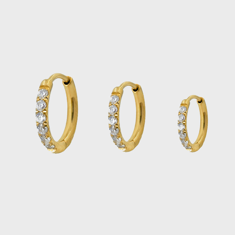 Orecchini Cerchietto Slim Lux - Laei Shop