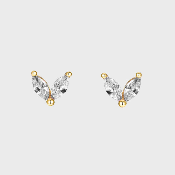 Orecchini Double Marquise Argento 925