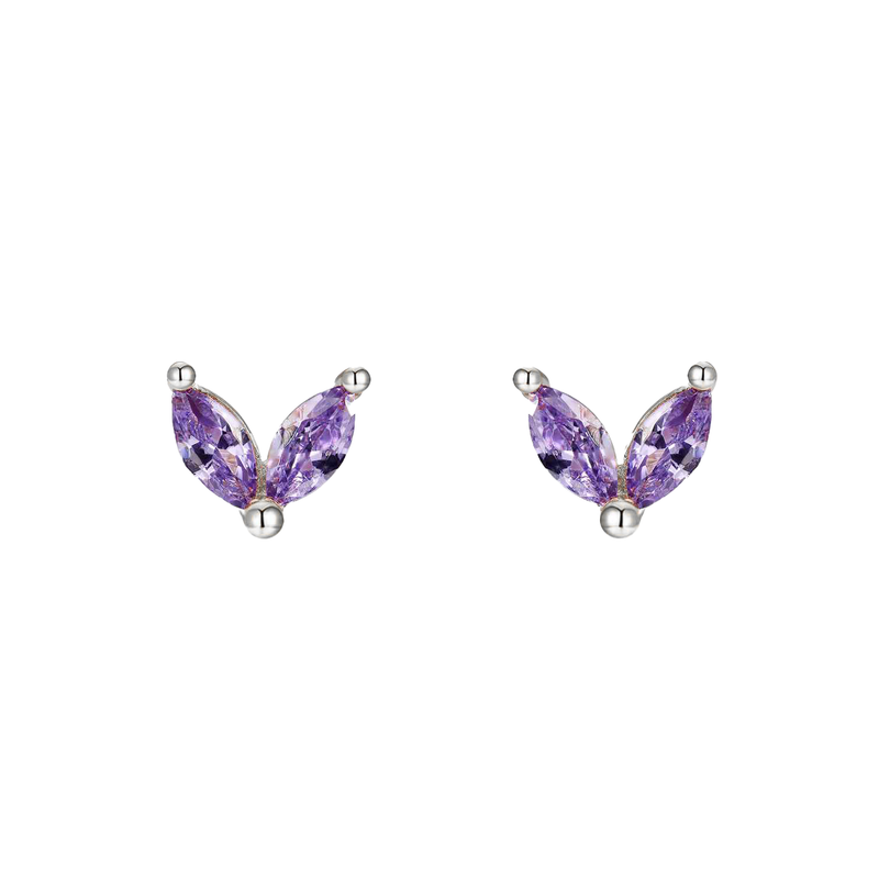 Orecchini Double Marquise Argento 925