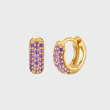 Orecchini Huggie Hoop Bold Argento 925