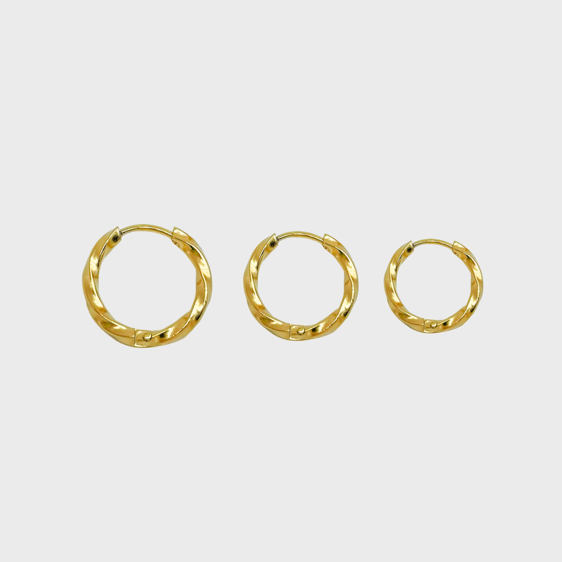 Orecchini Cerchietto Twist - Laei Shop