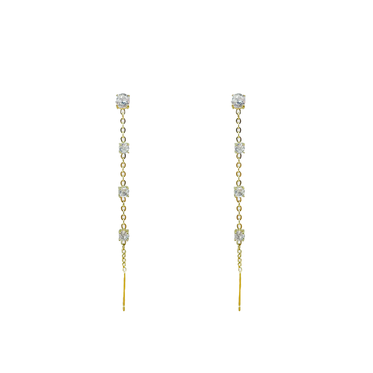 Bling Chain Earrings