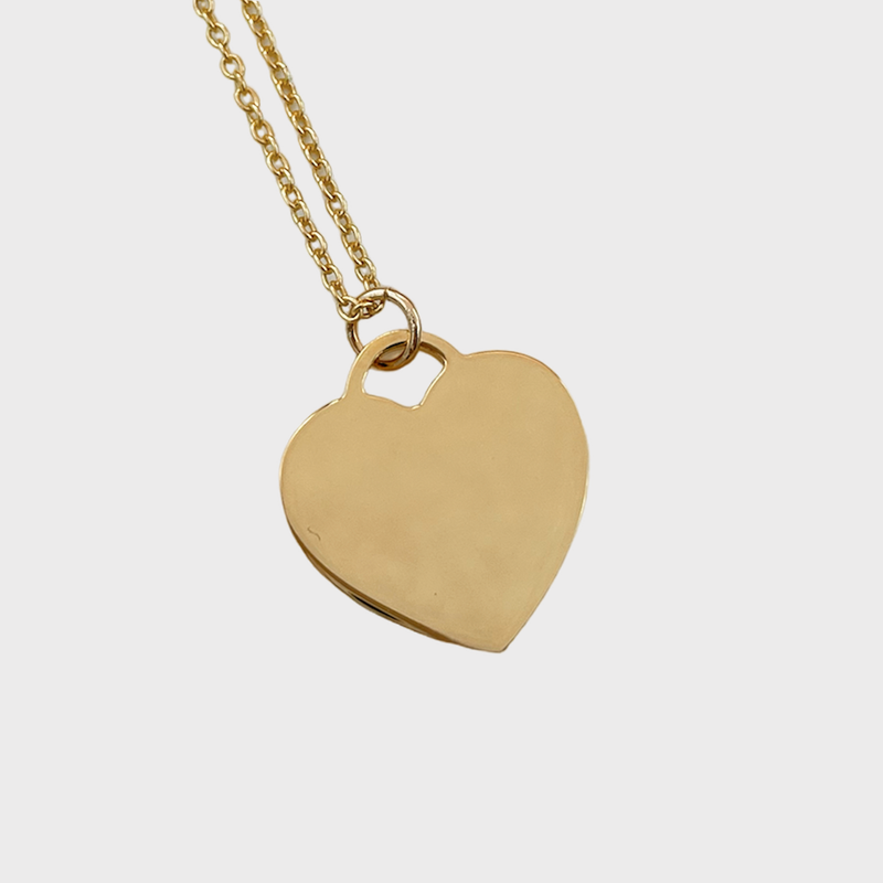 Collana Cuore con Incisione Personalizzata in Argento 925 - Laei Shop