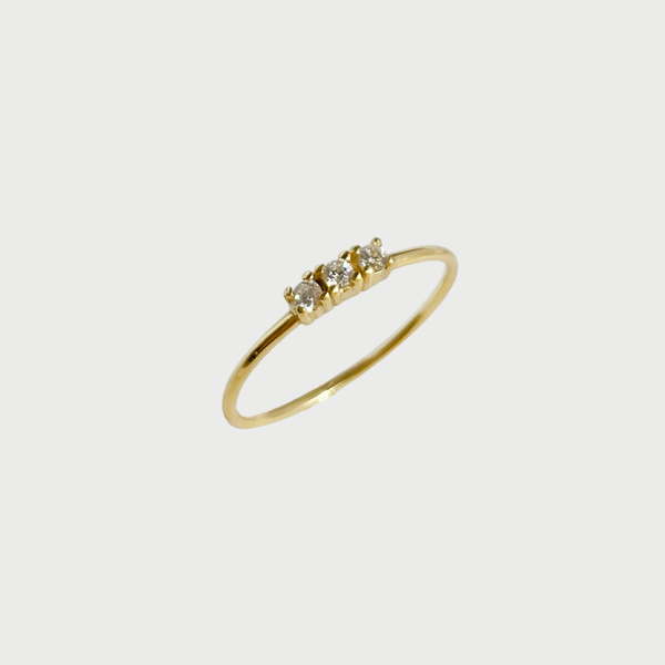 Anello Mini Trilogy Argento 925