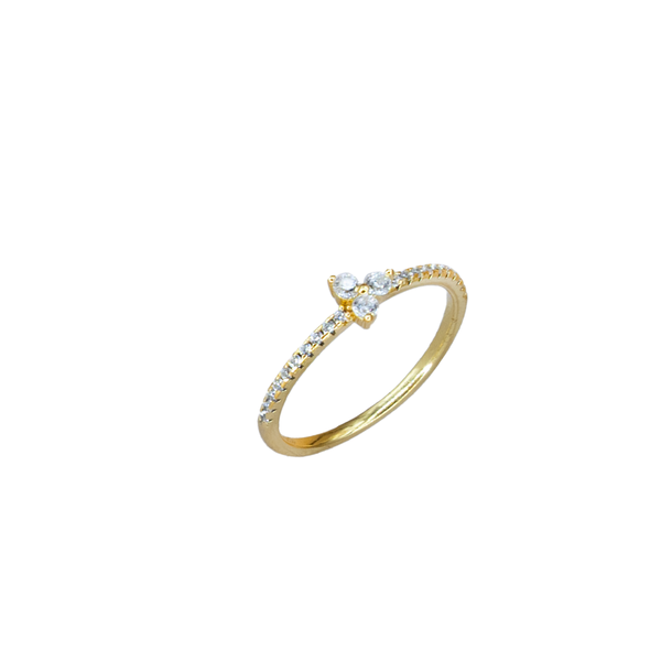 Anello Trio con zirconi Argento 925