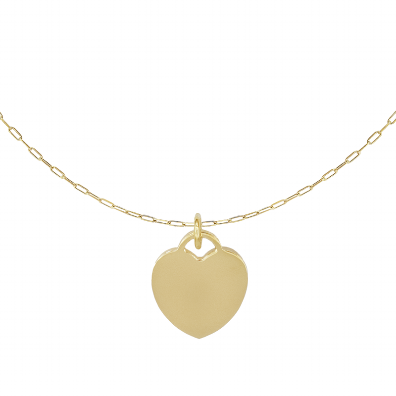 Collana Cuore con Incisione Personalizzata in Argento 925