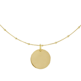 Collana Dot con Incisione Personalizzata in Argento 925 - Laei Shop