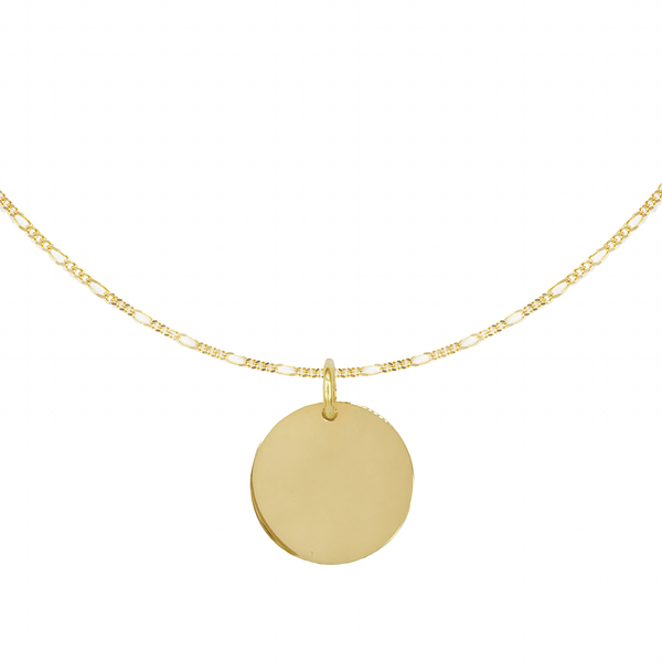 Collana Dot con Incisione Personalizzata in Argento 925