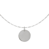 Collana Dot con Incisione Personalizzata in Argento 925 - Laei Shop