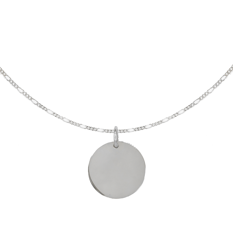 Collana Dot con Incisione Personalizzata in Argento 925 - Laei Shop