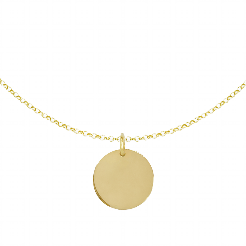 Collana Dot con Incisione Personalizzata in Argento 925 - Laei Shop