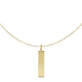 Collana Tag con Incisione Personalizzata in Argento 925