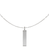 Collana Tag con Incisione Personalizzata in Argento 925