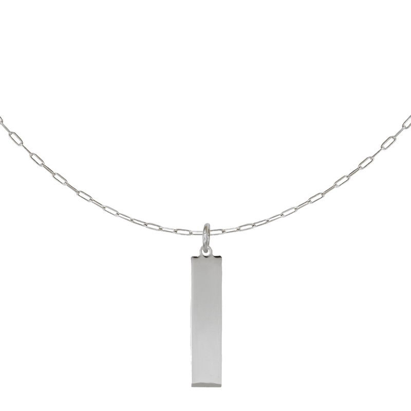 Collana Tag con Incisione Personalizzata in Argento 925