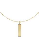 Collana Tag con Incisione Personalizzata in Argento 925
