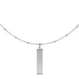 Collana Tag con Incisione Personalizzata in Argento 925