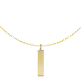 Collana Tag con Incisione Personalizzata in Argento 925