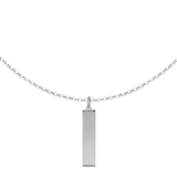 Collana Tag con Incisione Personalizzata in Argento 925