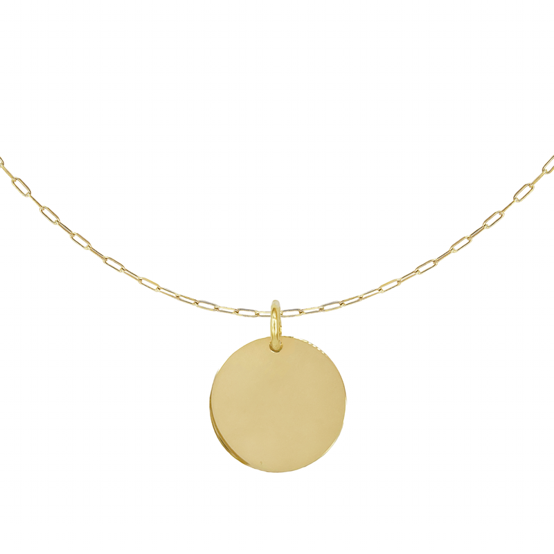 Collana Dot con Incisione Personalizzata in Argento 925 - Laei Shop