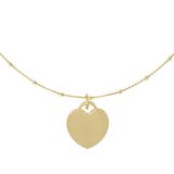 Collana Cuore con Incisione Personalizzata in Argento 925