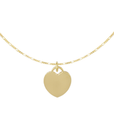 Collana Cuore con Incisione Personalizzata in Argento 925