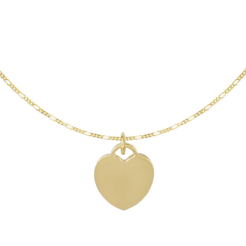 Collana Cuore con Incisione Personalizzata in Argento 925