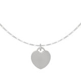 Collana Cuore con Incisione Personalizzata in Argento 925