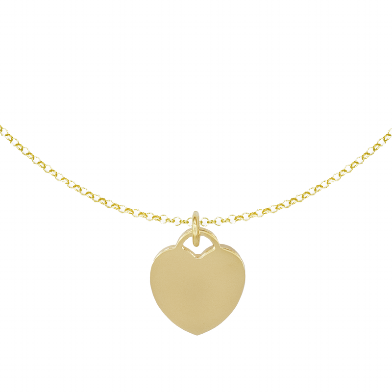 Collana Cuore con Incisione Personalizzata in Argento 925