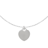 Collana Cuore con Incisione Personalizzata in Argento 925