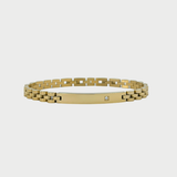 Bracciale Uomo Gentleman con incisione personalizzata - Laei Shop