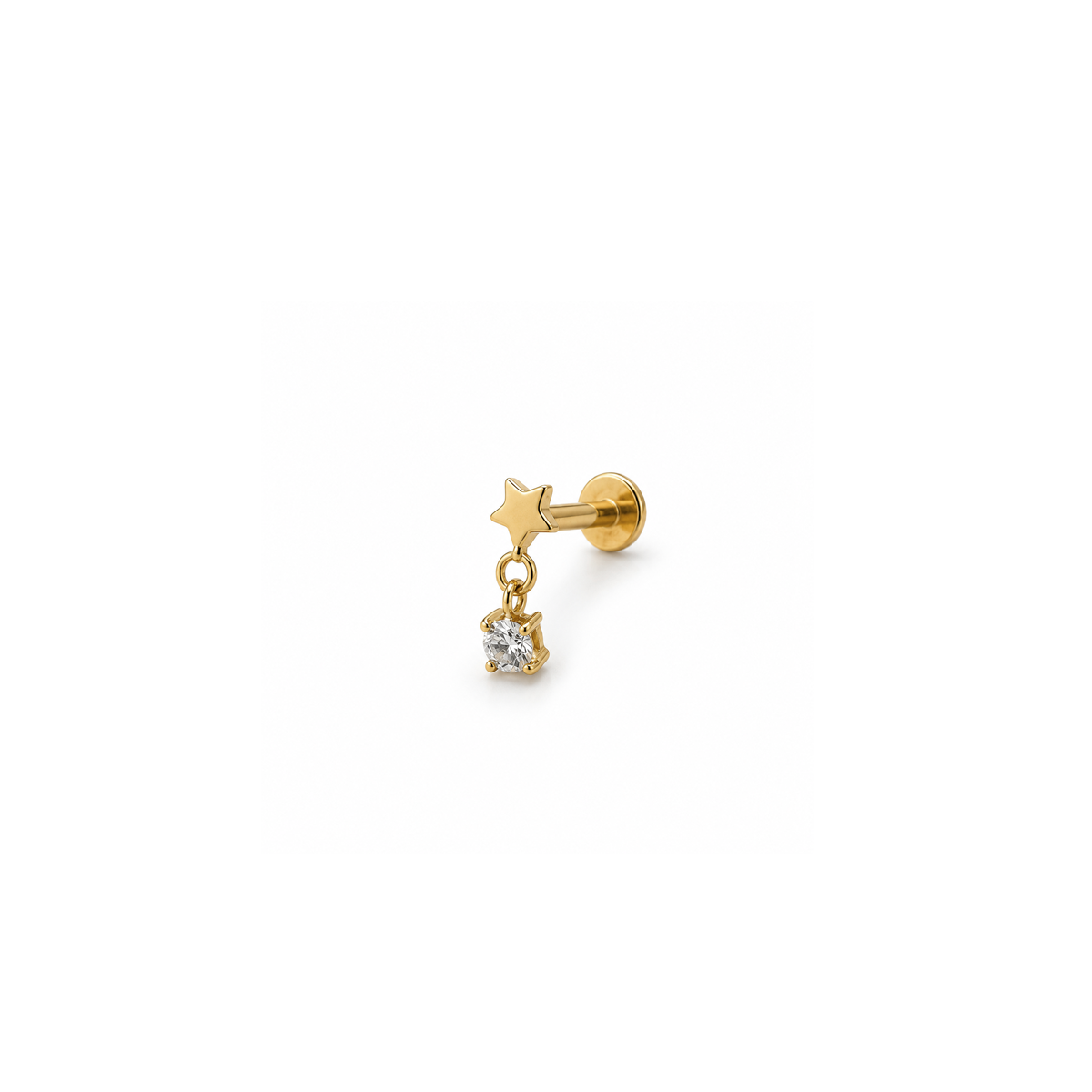 Piercing Stellina con Pendente