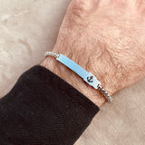BRACCIALE UOMO CRUISE CON INCISIONE PERSONALIZZATA - Laei Shop