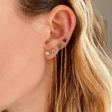 Orecchini Saliscendi Punto luce - Laei Shop