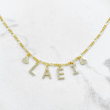 Collana Nome Luxury Argento 925 Personalizzabile - Laei Shop