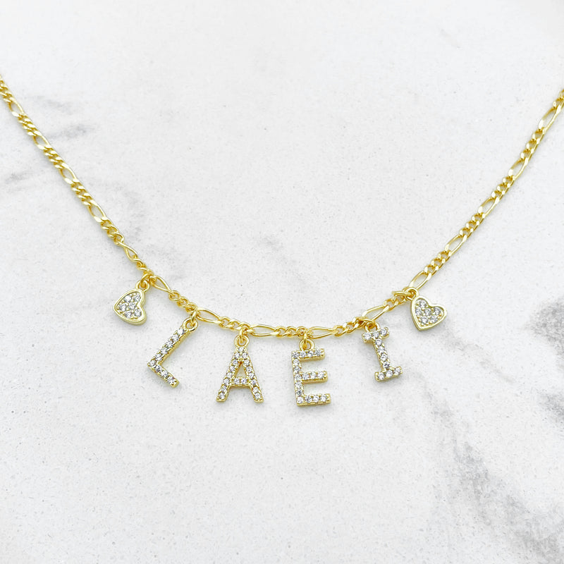 Collana Nome Luxury Argento 925 Personalizzabile - Laei Shop