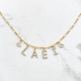 Collana Nome Luxury Argento 925 Personalizzabile - Laei Shop