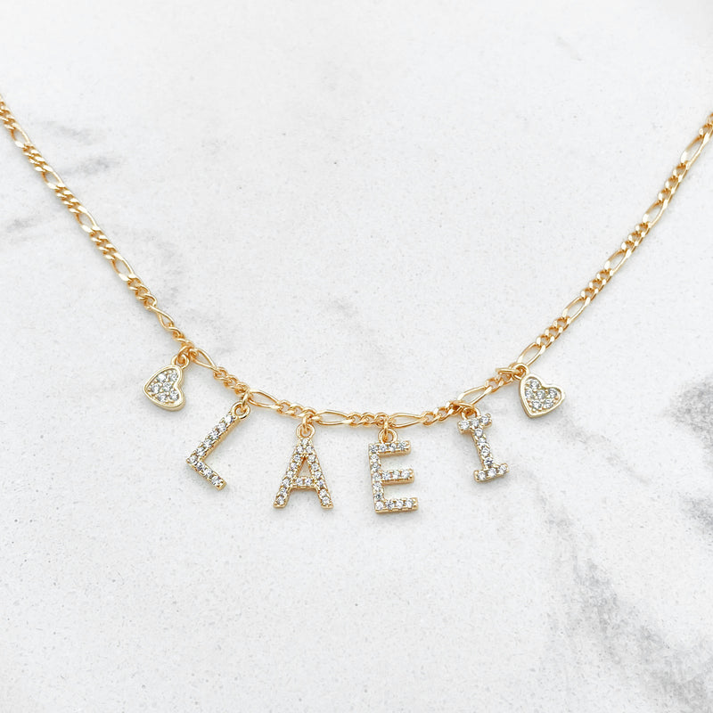 Collana Nome Luxury Argento 925 Personalizzabile - Laei Shop