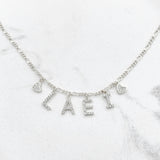 Collana Nome Luxury Argento 925 Personalizzabile - Laei Shop