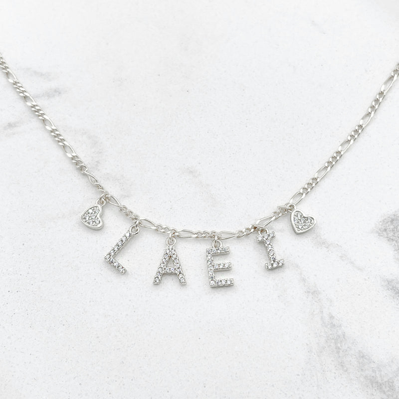 Collana Nome Luxury Argento 925 Personalizzabile - Laei Shop