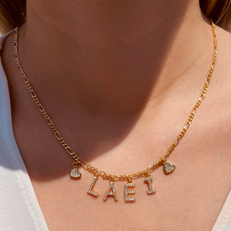 Collana Nome Luxury Argento 925 Personalizzabile - Laei Shop
