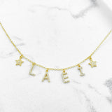 Collana Nome Luxury Argento 925 Personalizzabile - Laei Shop