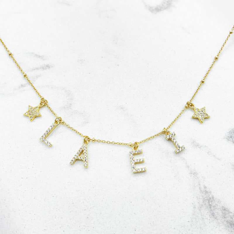Collana Nome Luxury Argento 925 Personalizzabile - Laei Shop