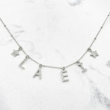 Collana Nome Luxury Argento 925 Personalizzabile - Laei Shop